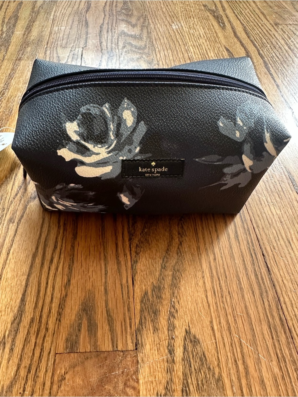 Kate Spade NavyMulti Medium Davie Shore Street Night Rose Cosmetic Case BNWT